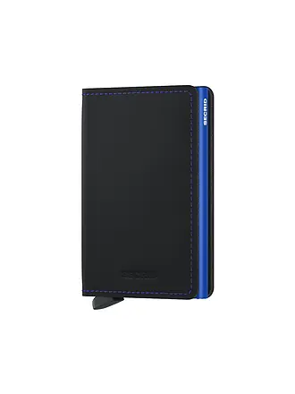 SECRID | Geldbörse - Slimwallet black&blue | 